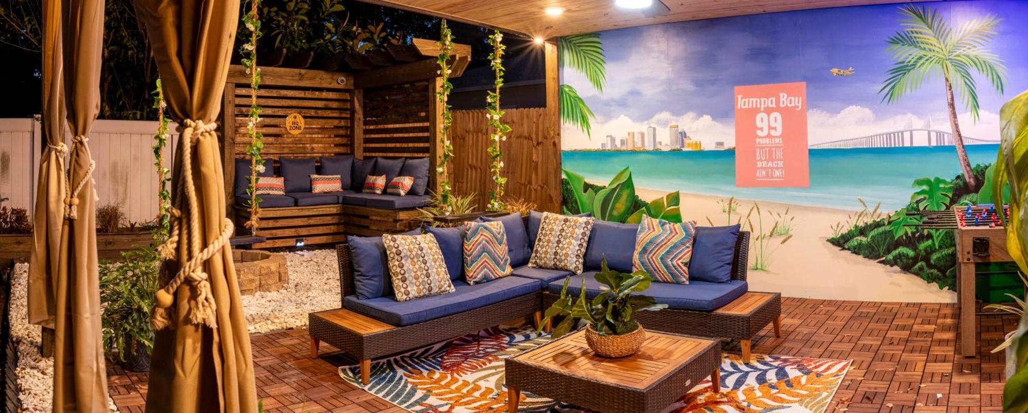 Luxury 5-Br House, Tampa Downtown With Cottage Exteriör bild