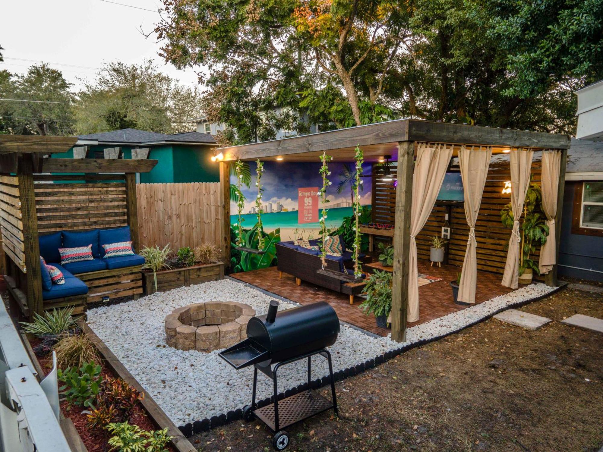 Luxury 5-Br House, Tampa Downtown With Cottage Exteriör bild